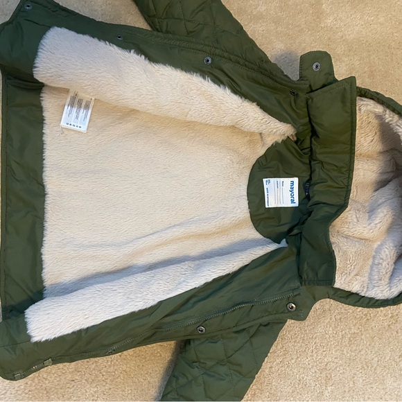 Mayoral Green Quilted Extra Warm Winter Coat - Picture 4 of 9